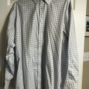 Men's Blue Checkered Shirt
